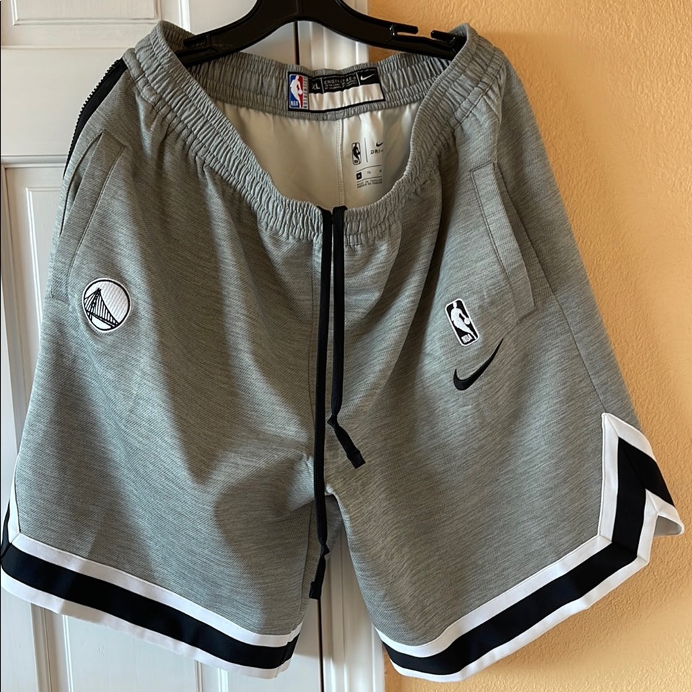 Gray Nike NBA Basketball Shorts